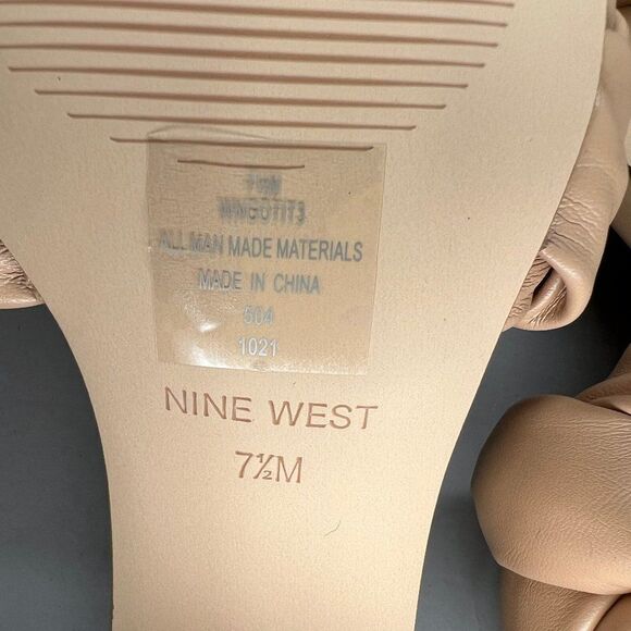 Nine‎ West Women's Size 7.5 Gotit Sandals - Picture 10 of 12